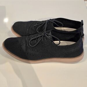 Cole Haan Black Lace-up Shoes
